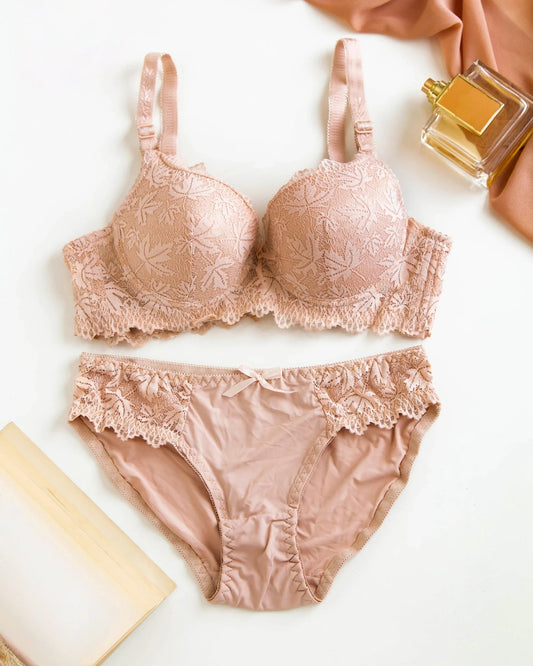 Elegant Bridal Collection Padded Bra Panty Set